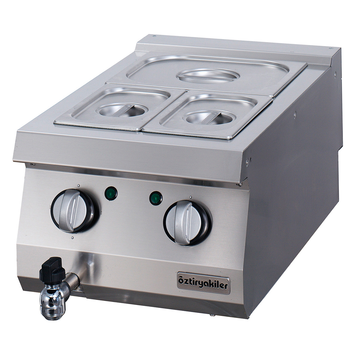 Bain Marie Set Üstü 700 Seri Elektrikli 40x70x30-Gn Kaplar Hariç
                    7854.N1.40703.11-tr