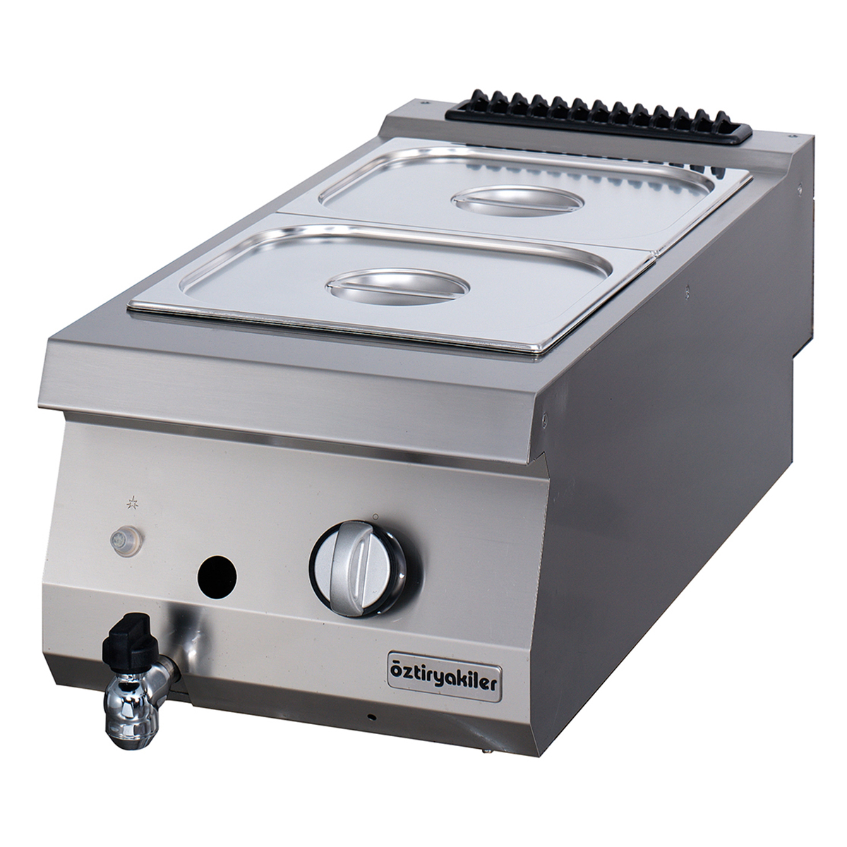 Bain Marie Set Üstü 900 Seri Gazlı 40x90x30-Gn Kaplar Hariç
                    7854.N1.40903.13-tr