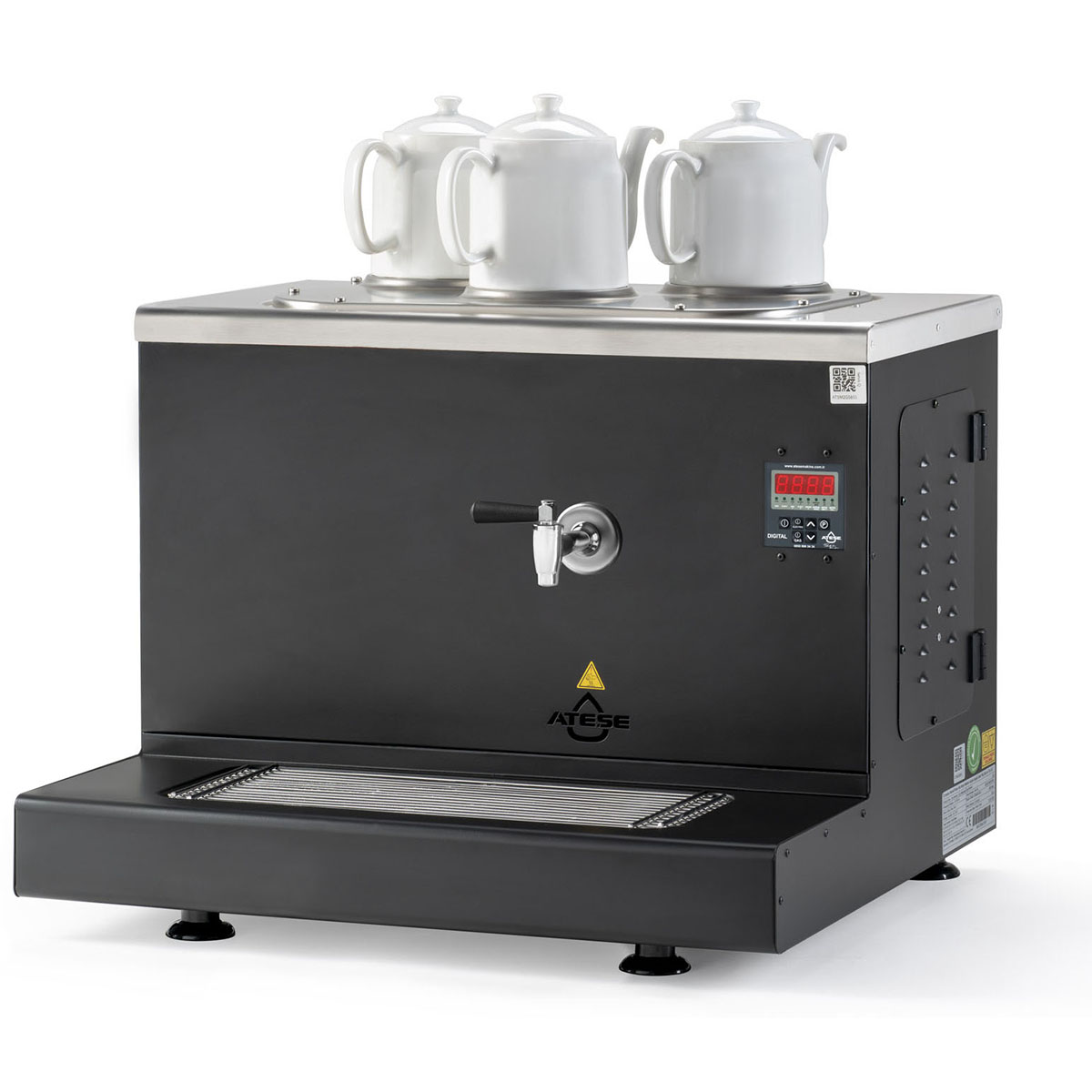 CAPPADOCIA Çay Kazanı Dijital Statik Boyalı 3 Demlikli Elektrikli+Gazlı
                    8573.CDGE3S-tr