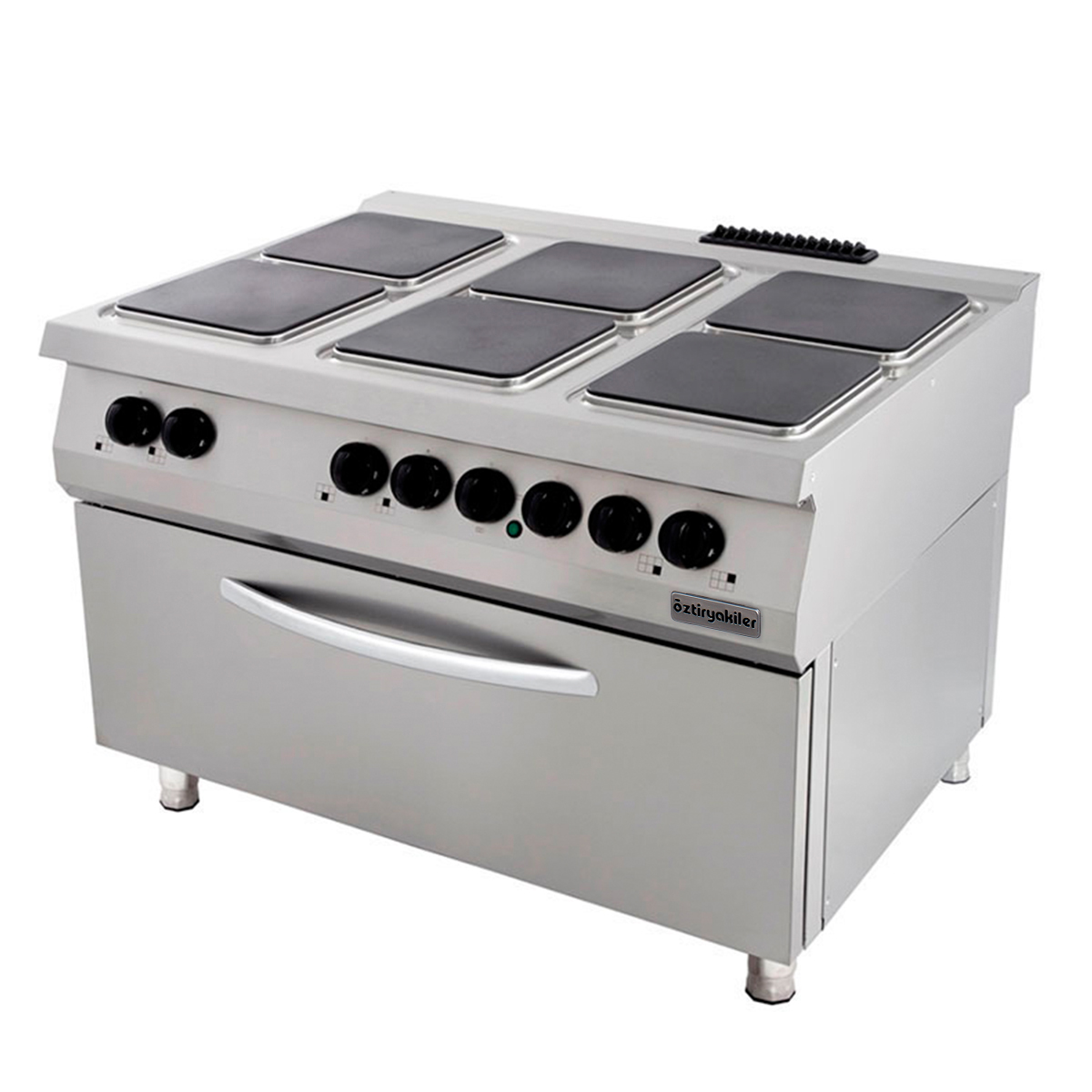 Kuzine Büyük Fırınlı 900 Seri Elektrikli 6 Kare Plate 120x90x85
                    7865.N1.12908.51-tr