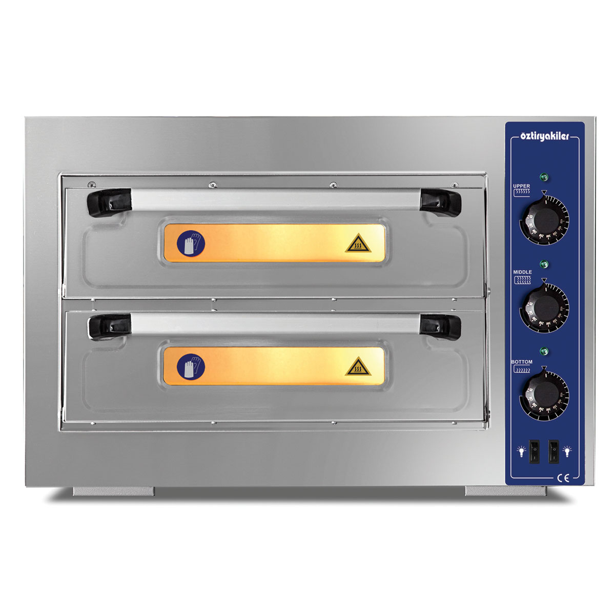 Pizza Fırını 4+4 Elektrıklı 380 V
                    8890.P5050.02-tr