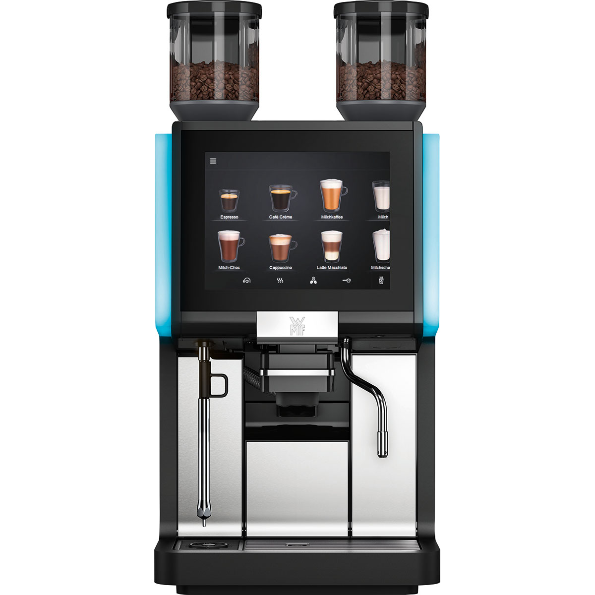 Wmf 1500S + Easy Milk 1 Gr+ 1 Choc,Su Bağlantılı Kahve Makinesi,Coffee Connect
                    9580.1500S.PBP-tr