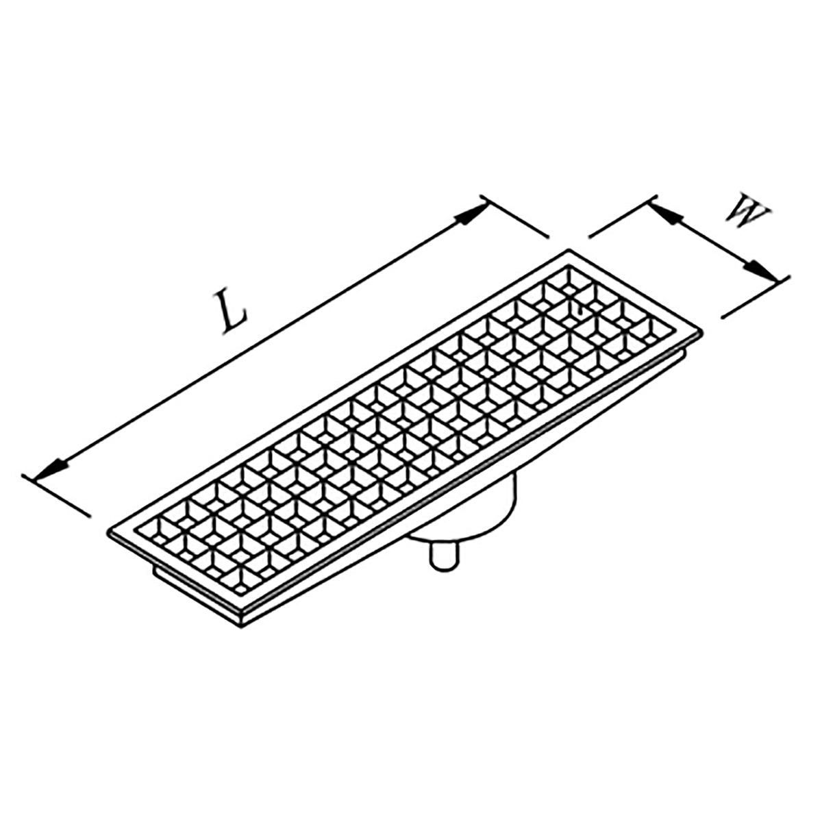 Yer Izgarası Tavalı Ortadan Sifonlu -Altan Çıkışlı Q70 Pik 2060x290
                    7961.20629.7O1-tr